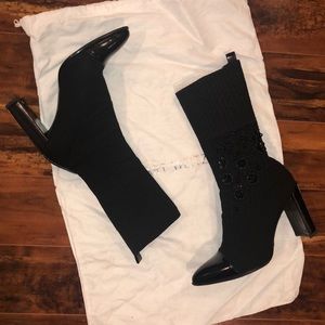 stuart weitzman sock hop boots